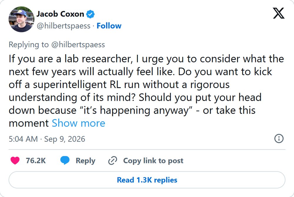 Post 7: If you are a lab researcher, I urge you to consider what the next few years will actually feel like.